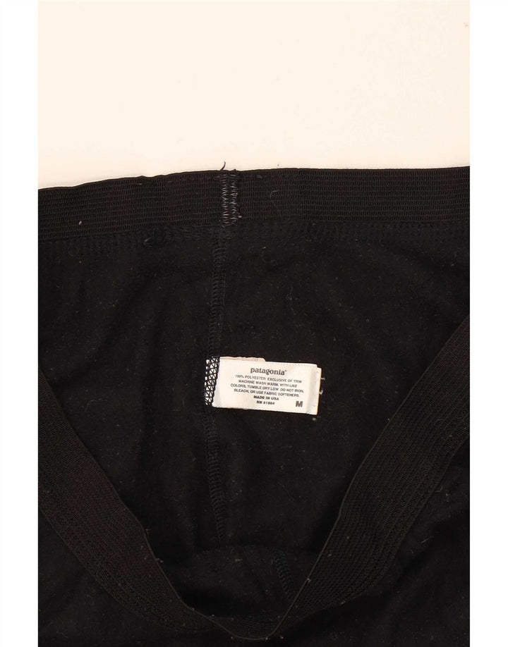Patagonia Damen Leggings UK 14 Medium Schwarz Polyester