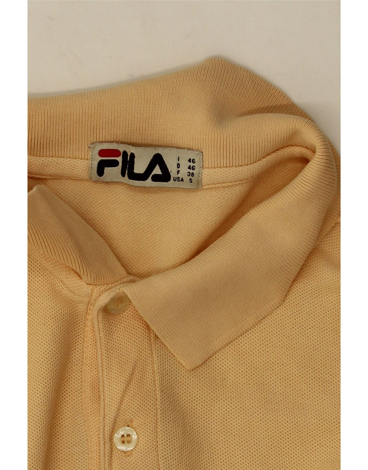Fila Herren Poloshirt IT 46 Small Orange
