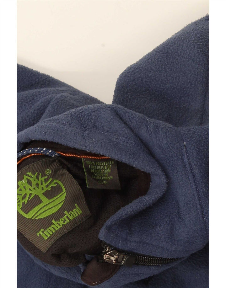 Timberland Herren Fleecejacke UK 36 Small Blue Polyester