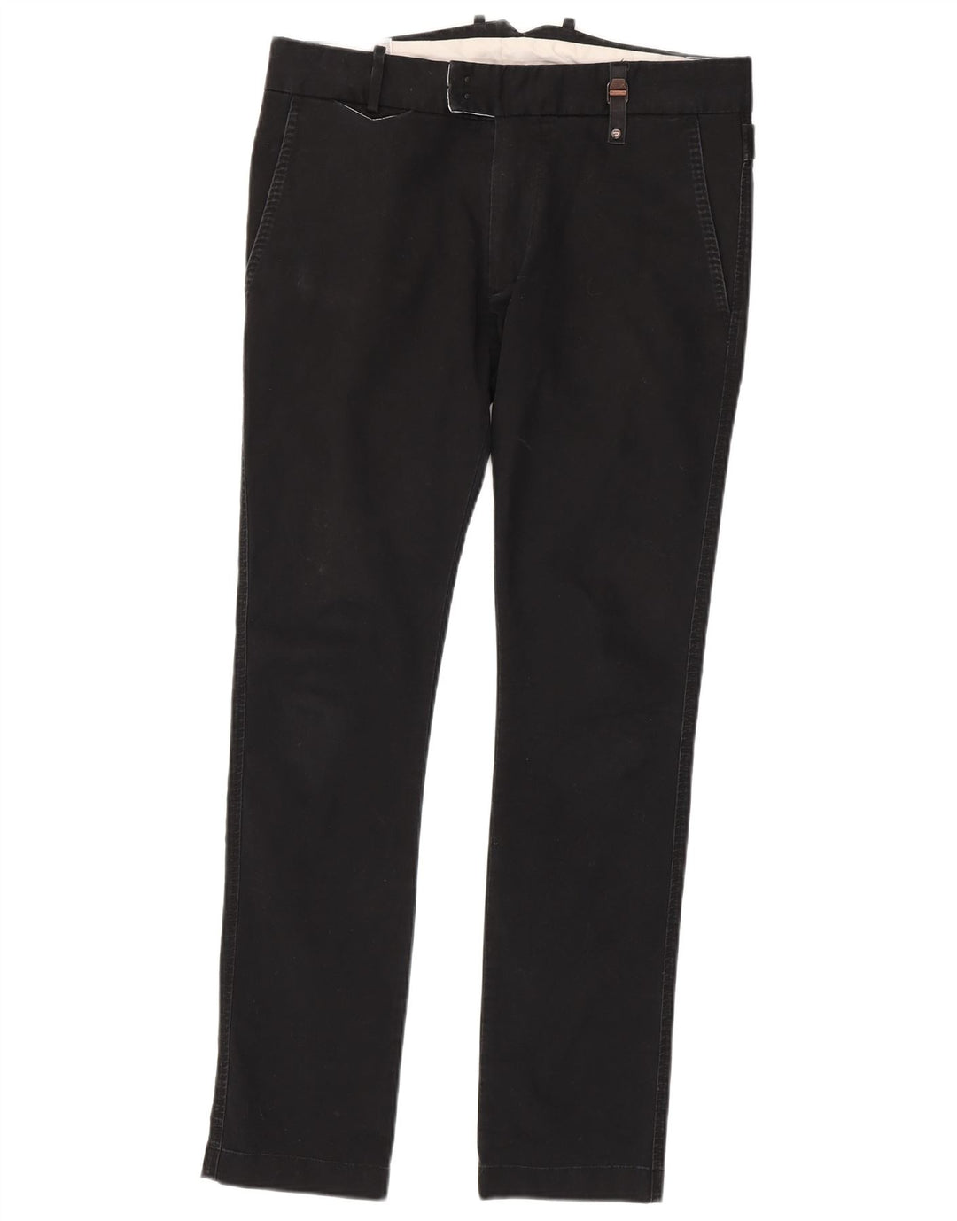 Diesel Slim-Anzughose für Herren, W30, L31, schwarze Baumwolle