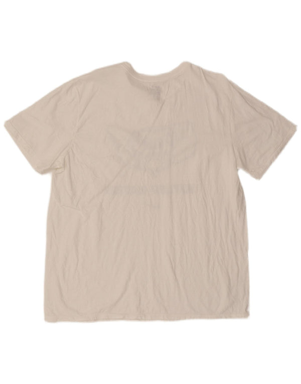 Nike Herren Butler Nation Graphic T-Shirt Top XL Weiß