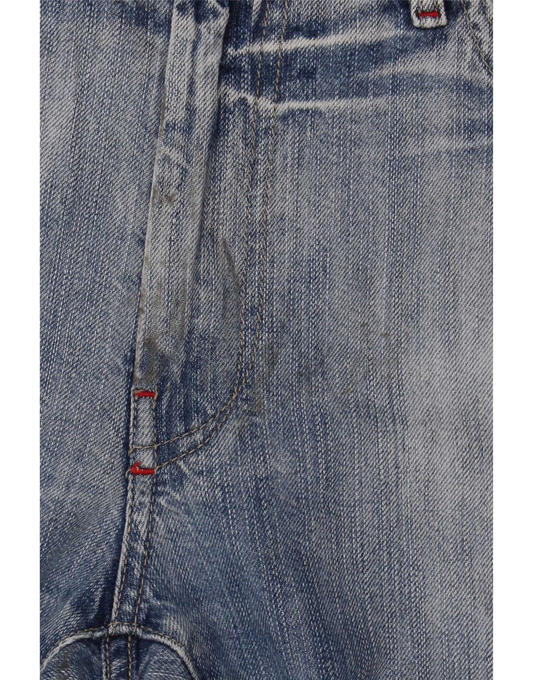 Carrera Herren Straight Jeans W36 L30 Blaue Baumwolle