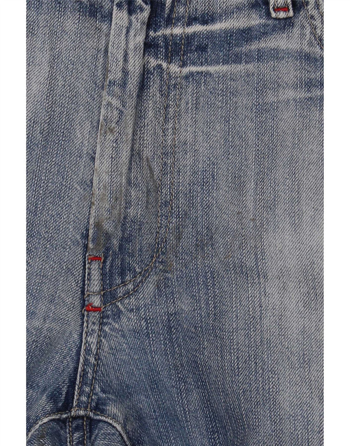 Carrera Herren Straight Jeans W36 L30 Blaue Baumwolle