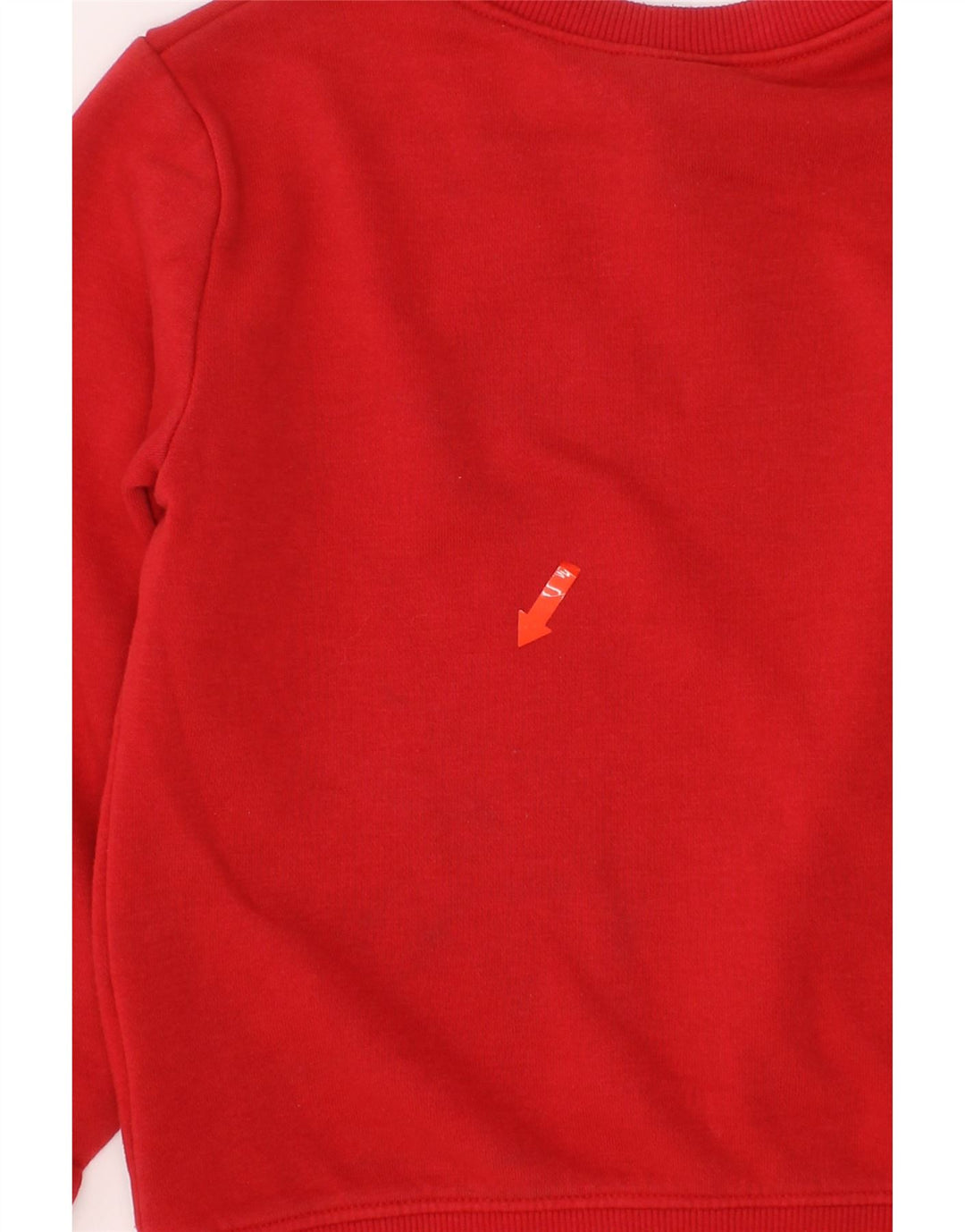 UNDER ARMOUR Boys Graphic Sweatshirt Jumper 5-6 Years Red Cotton Vintage Under Armour and Second-Hand Under Armour from Messina Hembry 