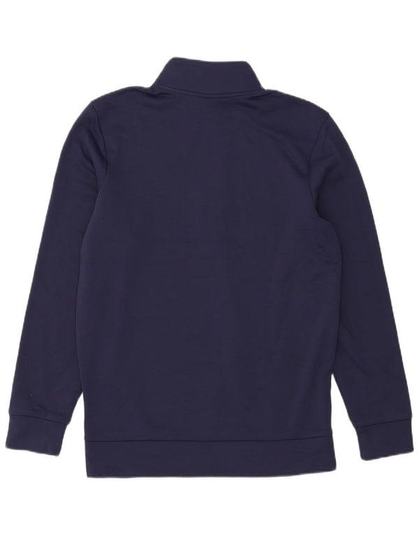 Under Armour Herren-Sweatshirt mit Reißverschluss am Hals, Größe S, Marineblau, Polyester
