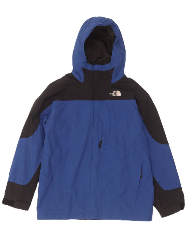 The North Face Herren-Windbreakerjacke mit Kapuze, UK 42, XL, Blau, Farbblock