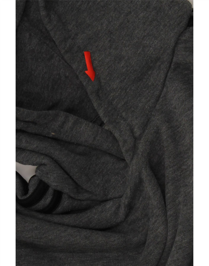 Adidas Herren Kapuzenpullover, Größe S, Grau, Baumwolle