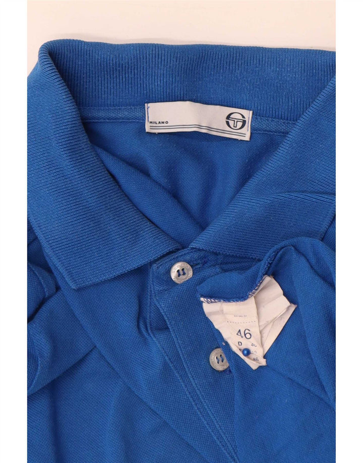 Sergio Tacchini Herren Poloshirt IT 46 Small Blau