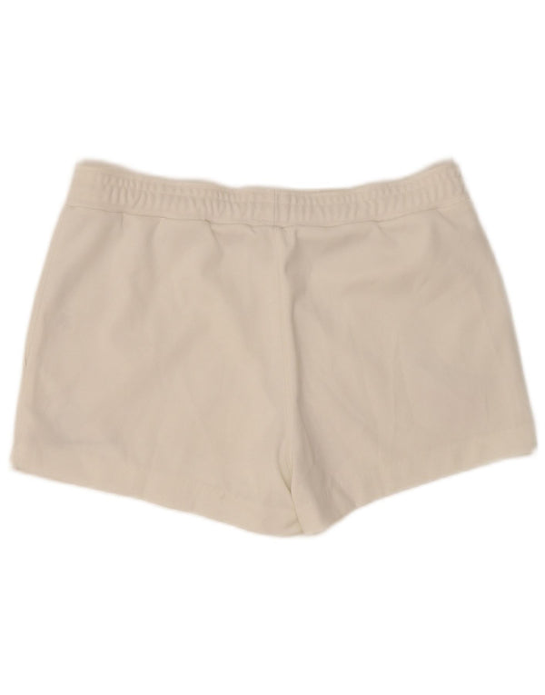 Sergio Tacchini Herren-Freizeitshorts, Größe 36 W36, weißes Polyester