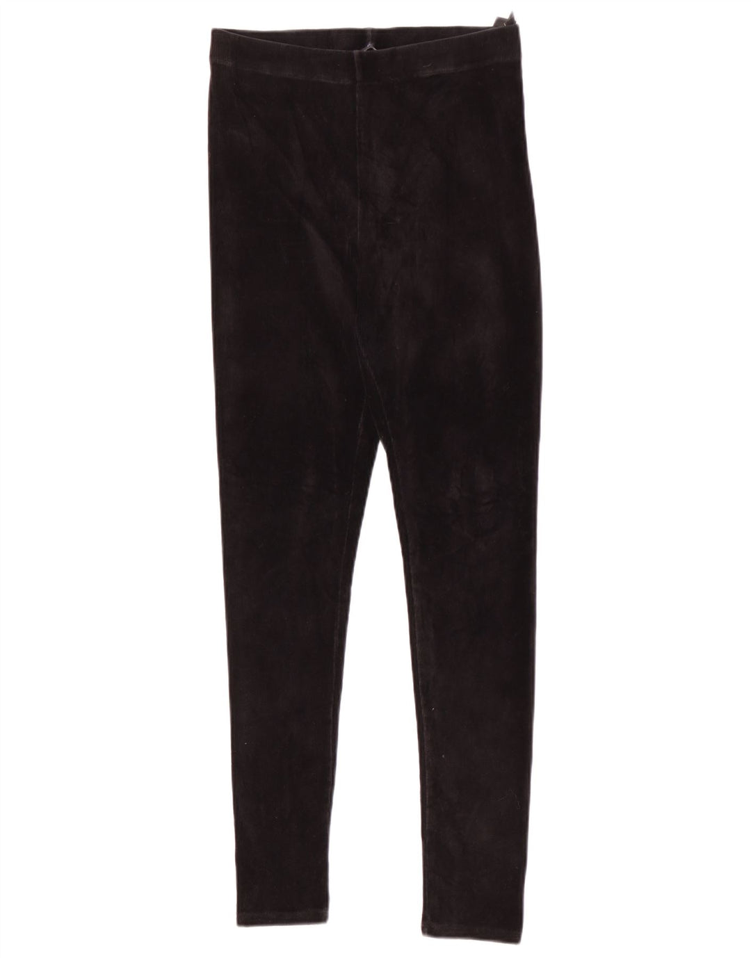 Marks & Spencer Damen Leggings UK 10 Small Schwarz Baumwolle