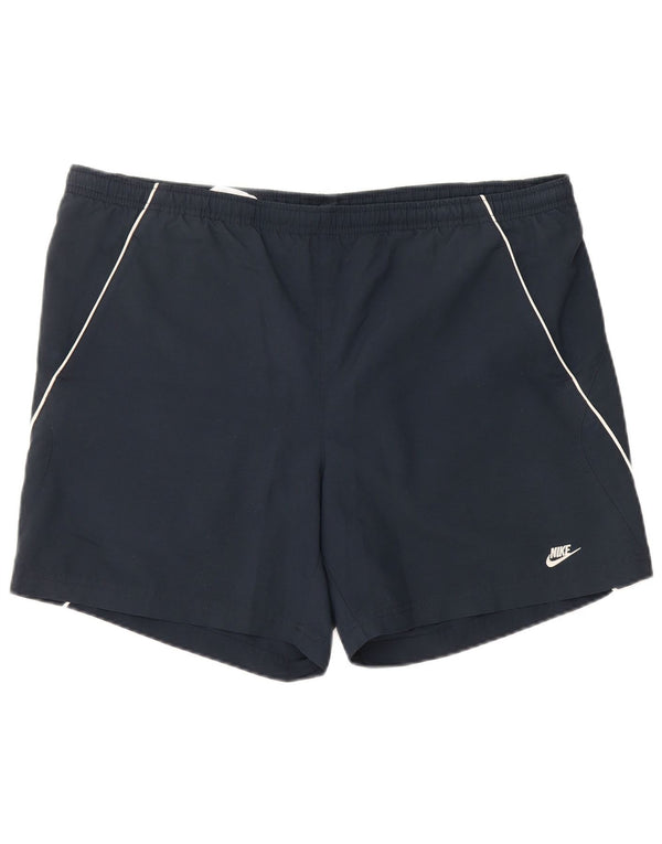 NIKE Mens Sport Shorts Large Navy Blue