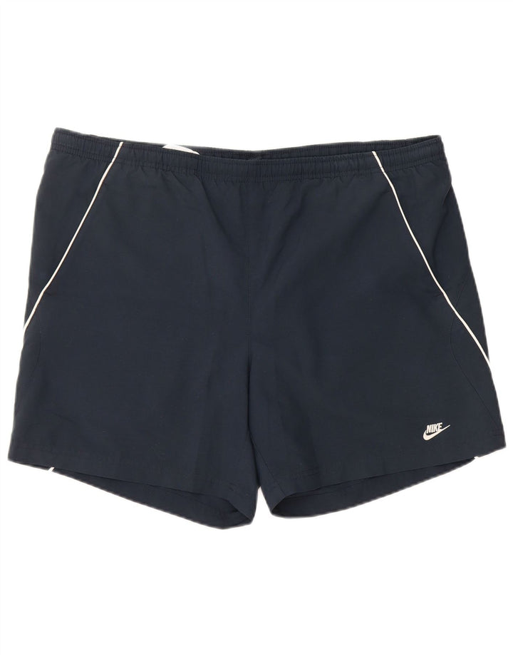 NIKE Herren-Sportshorts, Größe L, Marineblau