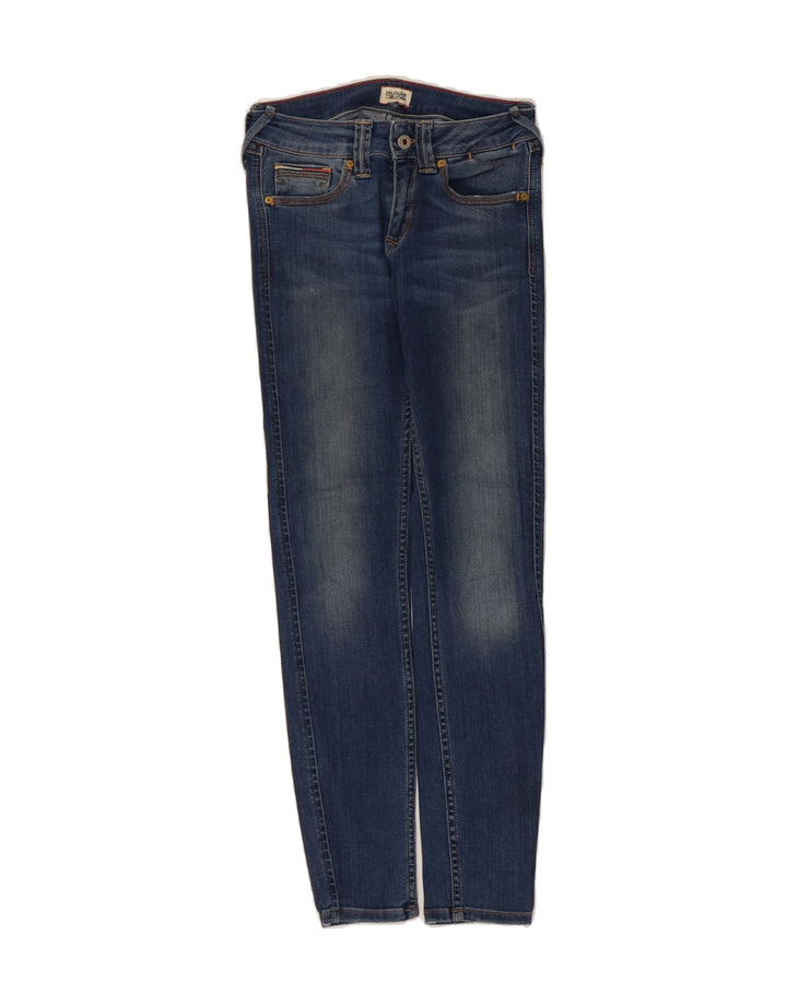 TOMMY HILFIGER Womens Skinny Jeans W27 L30  Blue Vintage Tommy Hilfiger and Second-Hand Tommy Hilfiger from Messina Hembry 