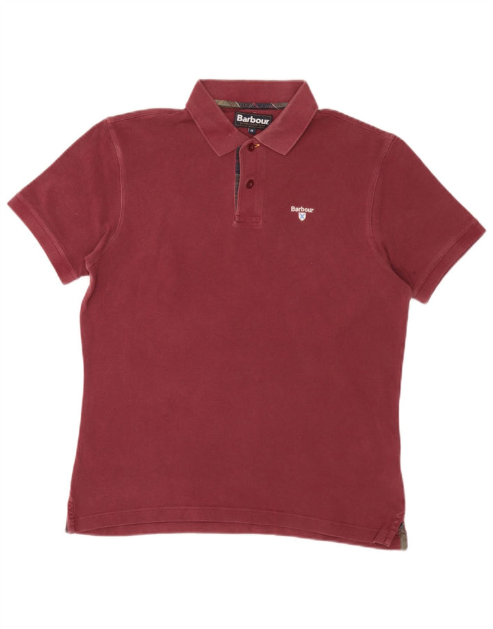 Barbour Herren Poloshirt Medium Burgund