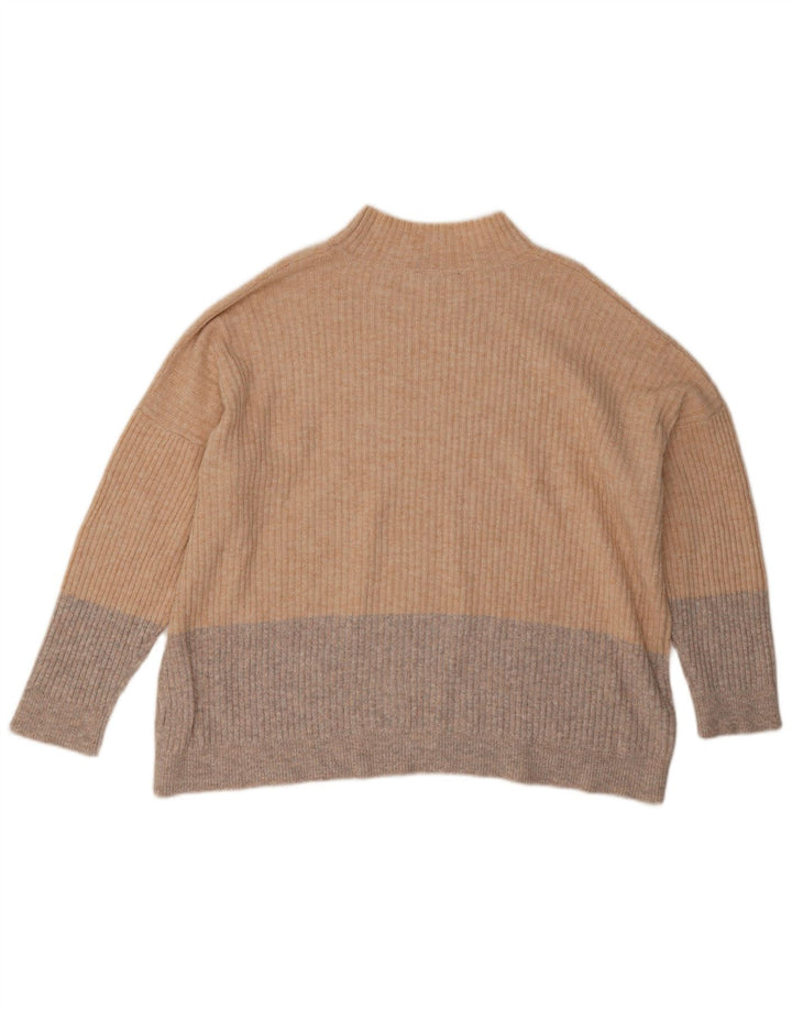 Marks & Spencer Damen-Pullover mit Rollkragen, UK 18, XL, Beige