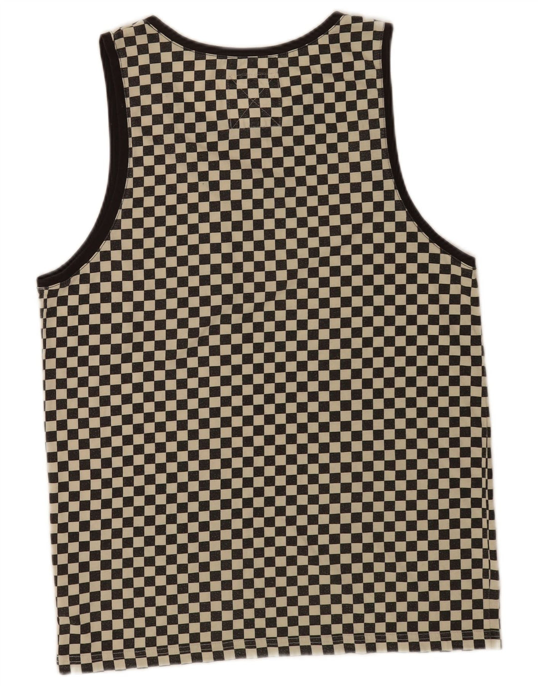 Vans Herren-Trägershirt aus mittelschwarzer, geometrischer Baumwolle