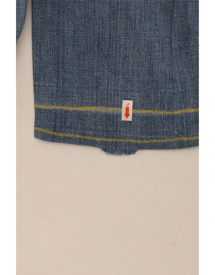 WRANGLER Herren Straight Jeans W30 L30 Blaue Baumwolle