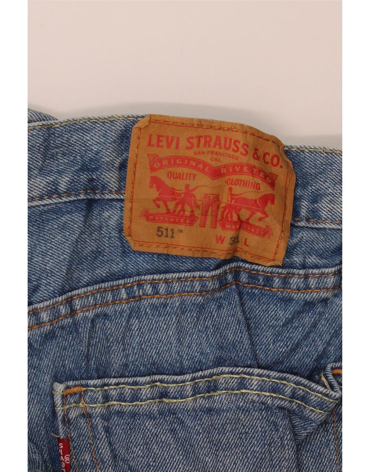 Levi's Herren 511 Denim Shorts W31 mittelblaue Baumwolle