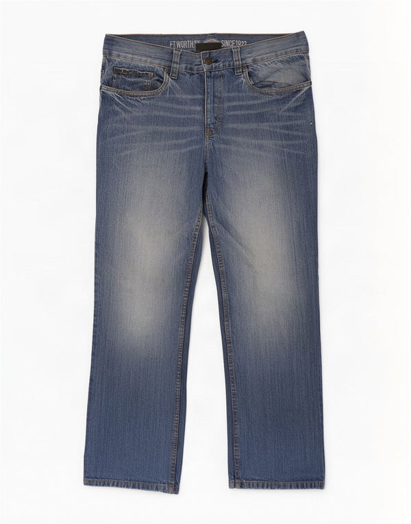 Dickies Herren Straight Jeans W33 L32 Blaue Baumwolle