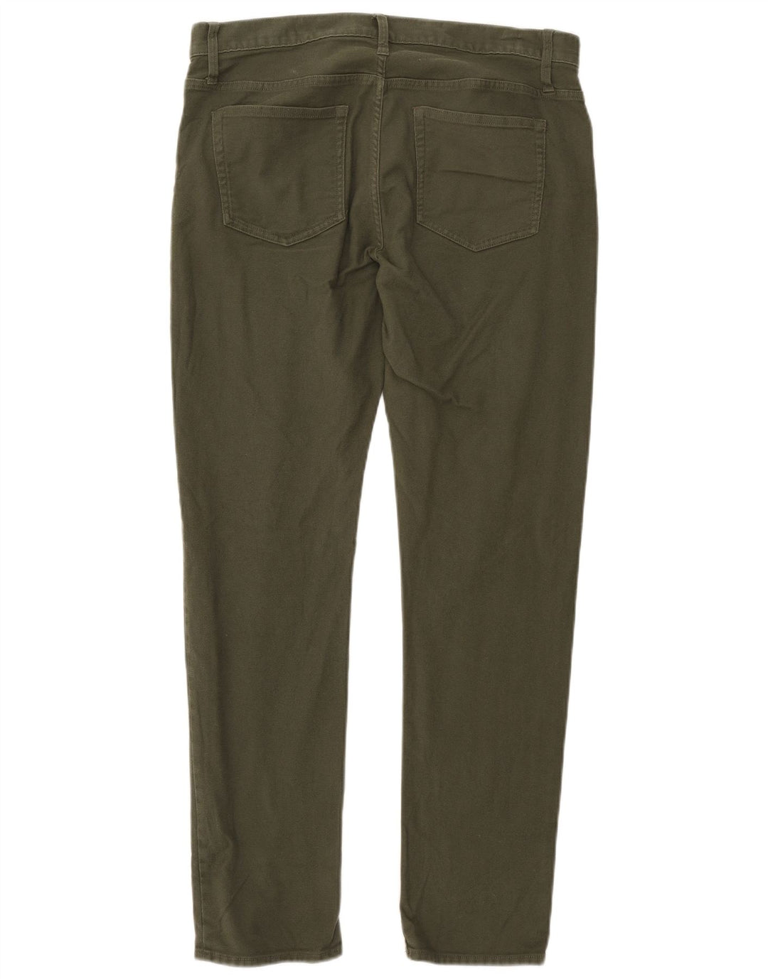 J. Crew Herren Flex Slim Fit Freizeithose W33 L32 Khaki Baumwolle