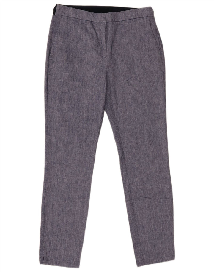 Zara Slim Chino-Hose für Damen, Größe S, W26, L27, Blau