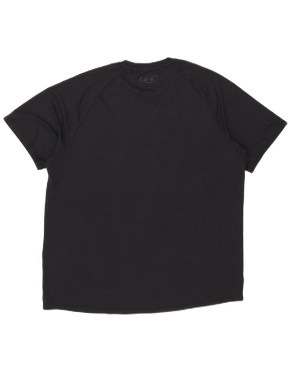 Under Armour Herren T-Shirt Top Large Schwarz meliert