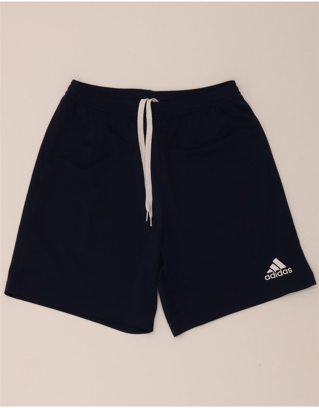 ADIDAS Mens Aeroready Sport Shorts Medium Navy Blue Polyester Vintage Adidas and Second-Hand Adidas from Messina Hembry 