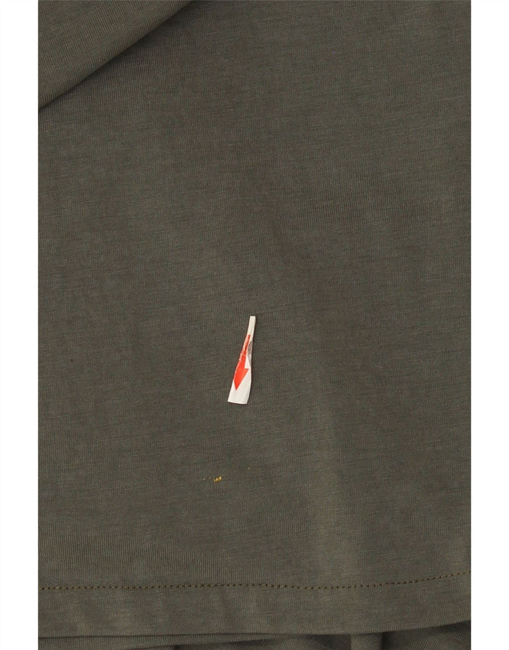 Zara Damen Trafaluc Ärmelloser Playsuit UK 14 Medium Khaki