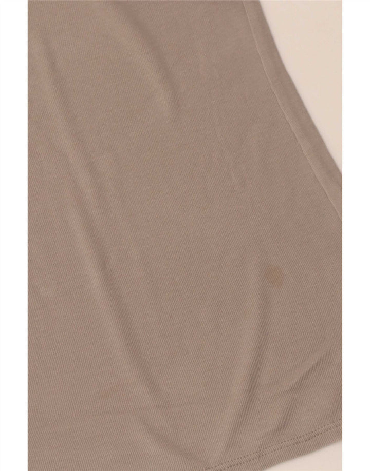 Zara Damen Top 3/4 Ärmel UK 12 Mittelgrau