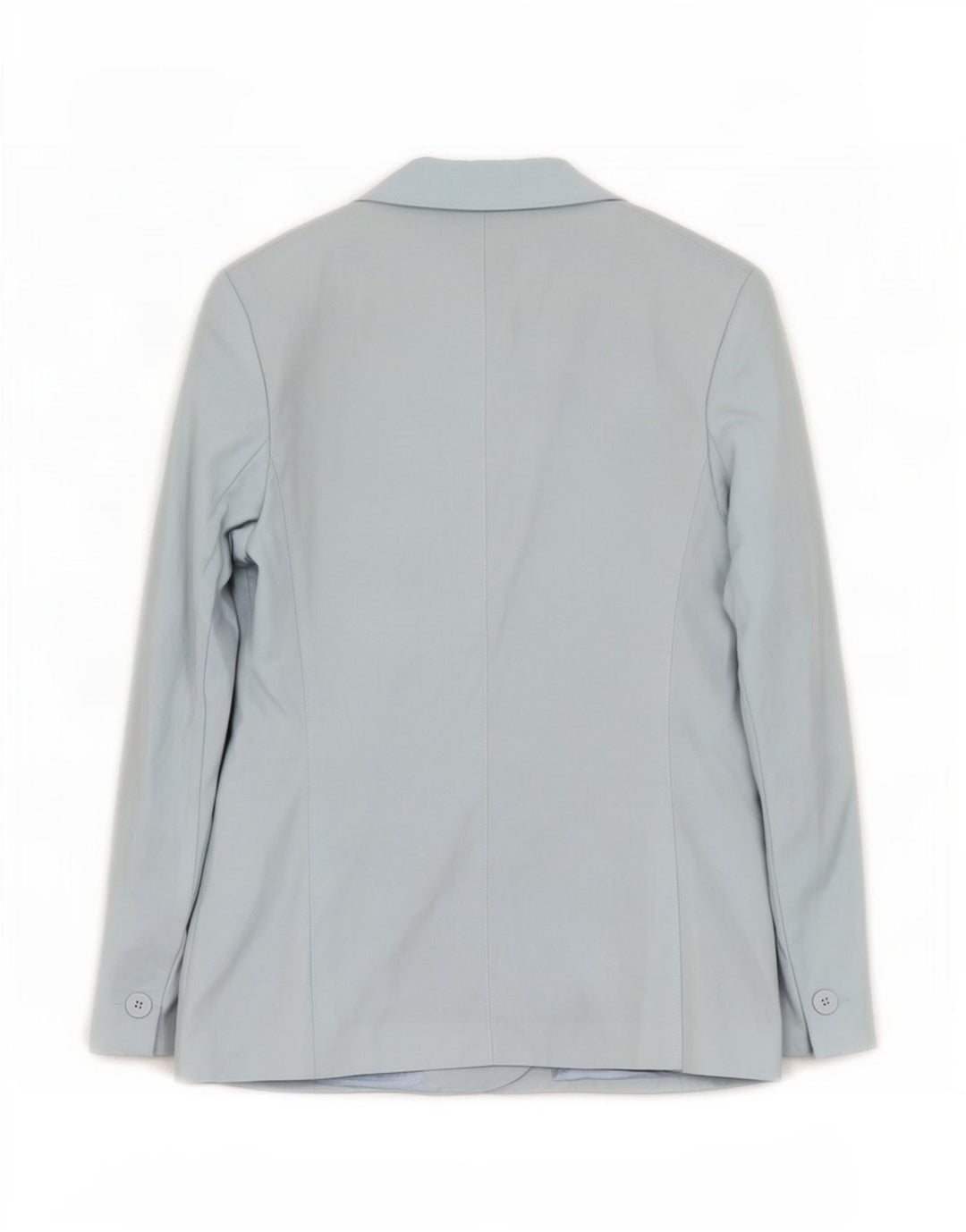 Marks & Spencer Damen 3-Knopf-Blazerjacke UK 12 Mittelblaue Viskose