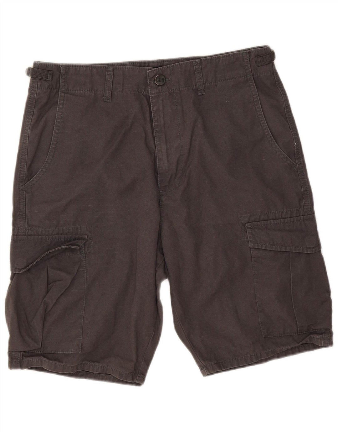 Lee Herren Cargoshorts W32 mittelgraue Baumwolle