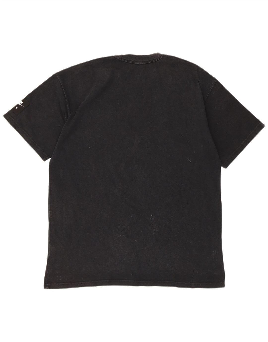 Nike Herren-T-Shirt mit Grafik, mittelgroß, schwarze Baumwolle