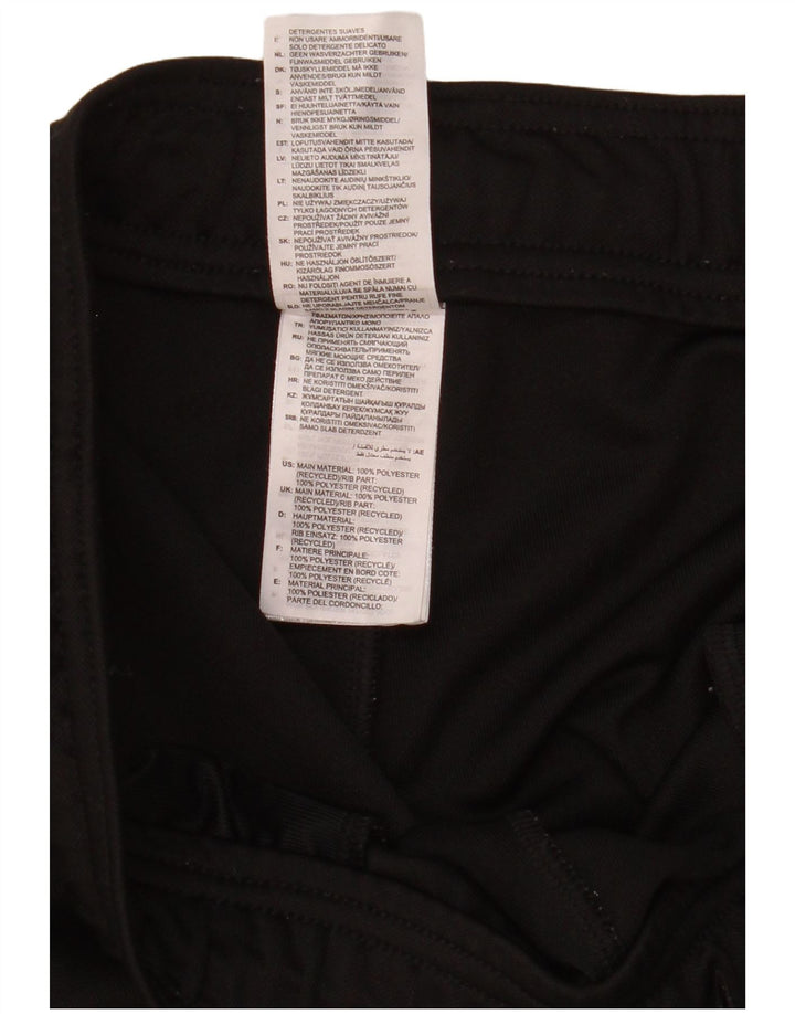 Adidas Damen Aeroready Trainingshose UK 14 Medium Schwarz Polyester