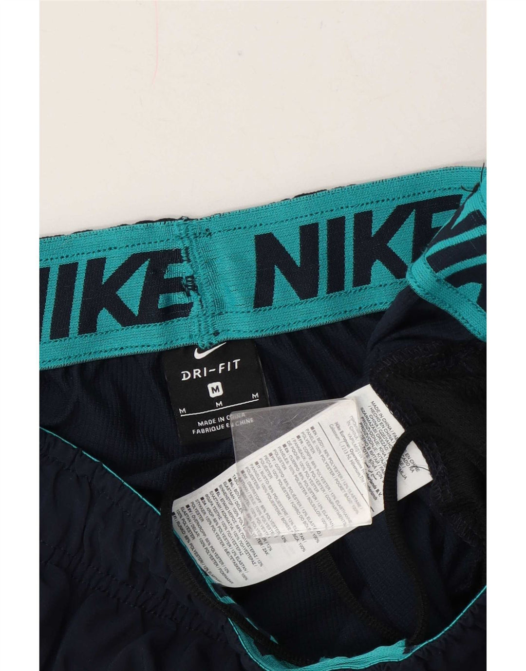 Nike Herren-Trainingshose mit Grafik, mittelgroß, Marineblau, Polyester