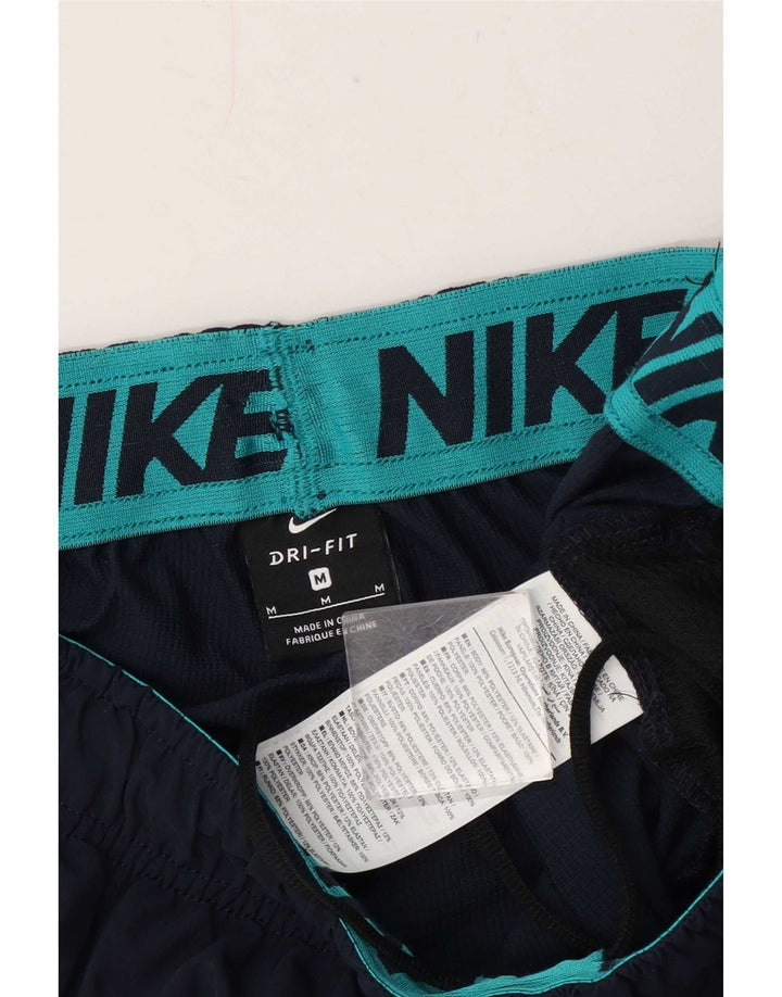 Nike Herren-Trainingshose mit Grafik, mittelgroß, Marineblau, Polyester