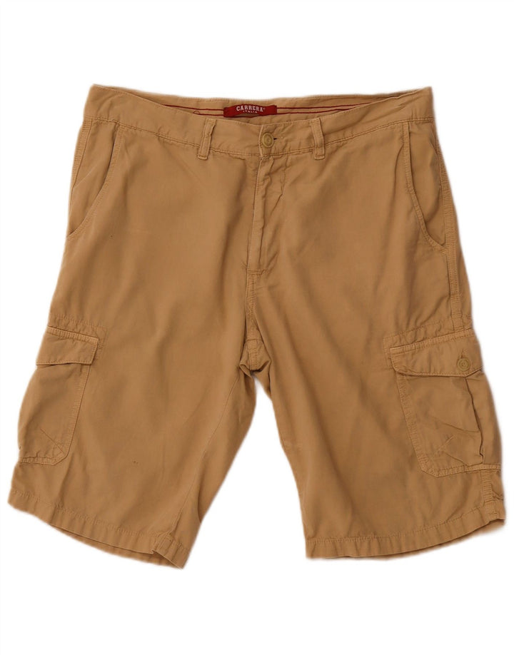 CARRERA Herren 618 Regular Cargo Shorts it 50 Large W34 Beige Baumwolle