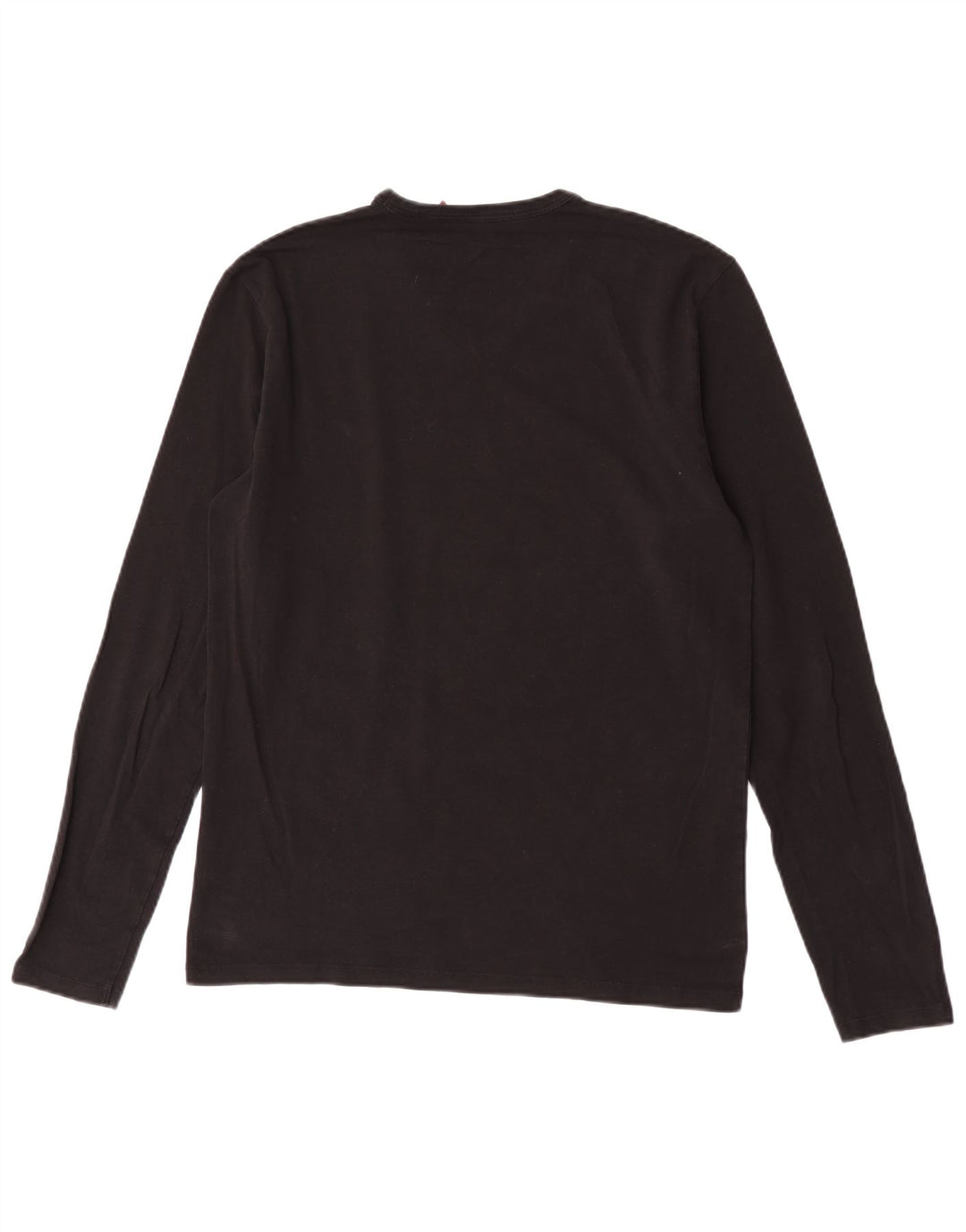 Guess Herren Graphic Top Langarm XL Schwarz Baumwolle