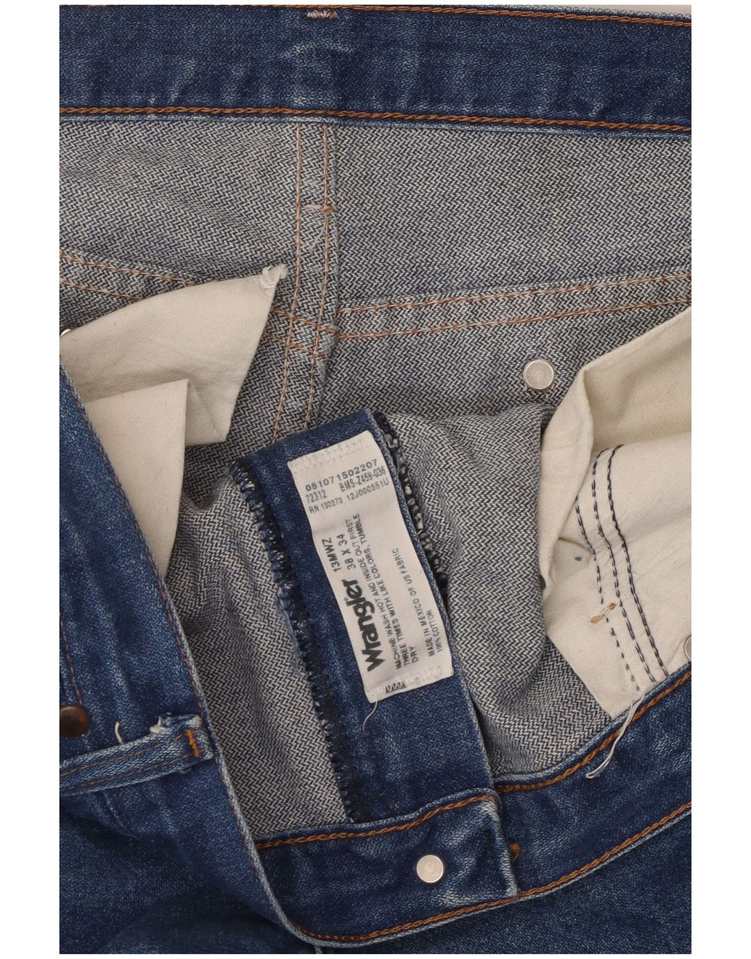 Wrangler Herren Jeansshorts W38 XL Blaue Baumwolle