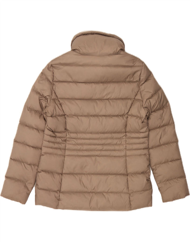 GUESS Womens Padded Jacket UK 10 Small Beige Polyamide Vintage Guess and Second-Hand Guess from Messina Hembry 
