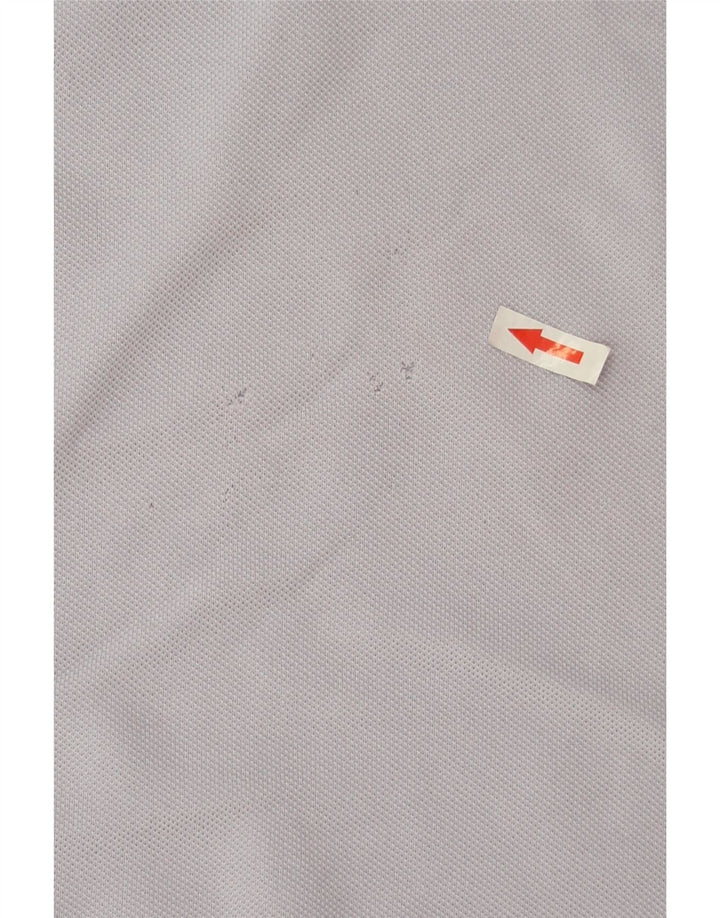 Lacoste Herren-Poloshirt, Größe 3, klein, blaue Baumwolle