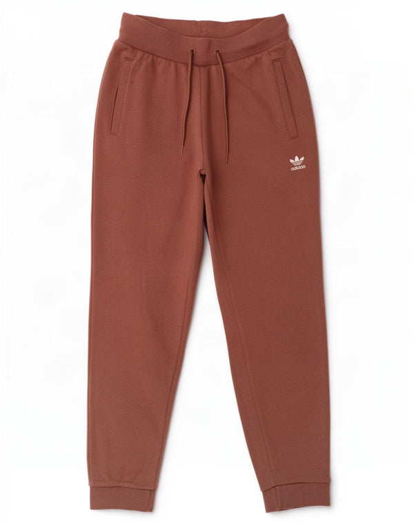 Adidas Damen Trainingshose Jogger UK 8 Small Braune Baumwolle