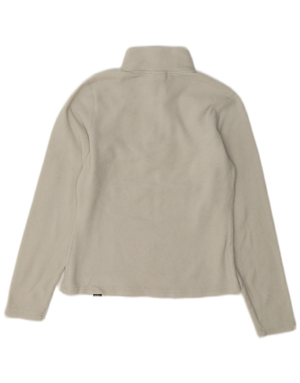 The North Face Damen-Fleecepullover mit Reißverschluss am Hals, UK 6, XS, gebrochenes Weiß, Polyester