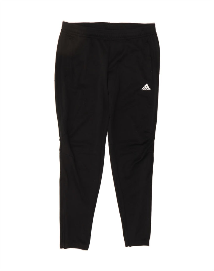 ADIDAS Womens Climacool Tracksuit Trousers UK 16/18 Large  Black Polyester Vintage Adidas and Second-Hand Adidas from Messina Hembry 
