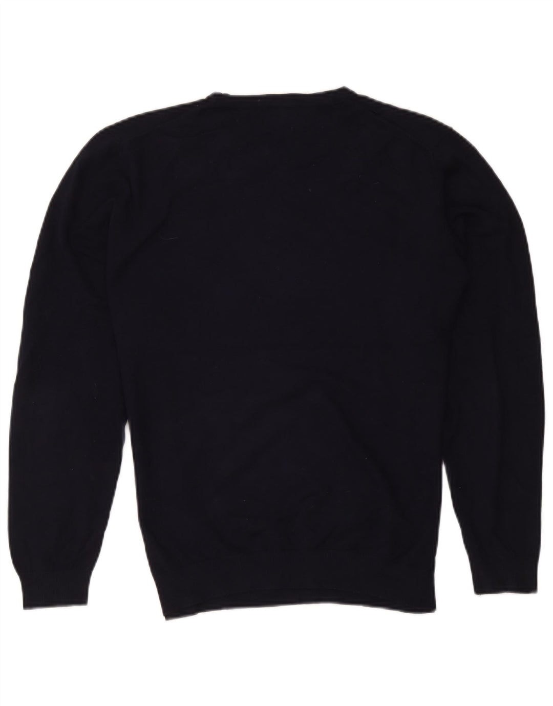Zara Herren-Pullover mit Rundhalsausschnitt, Größe L, Marineblau