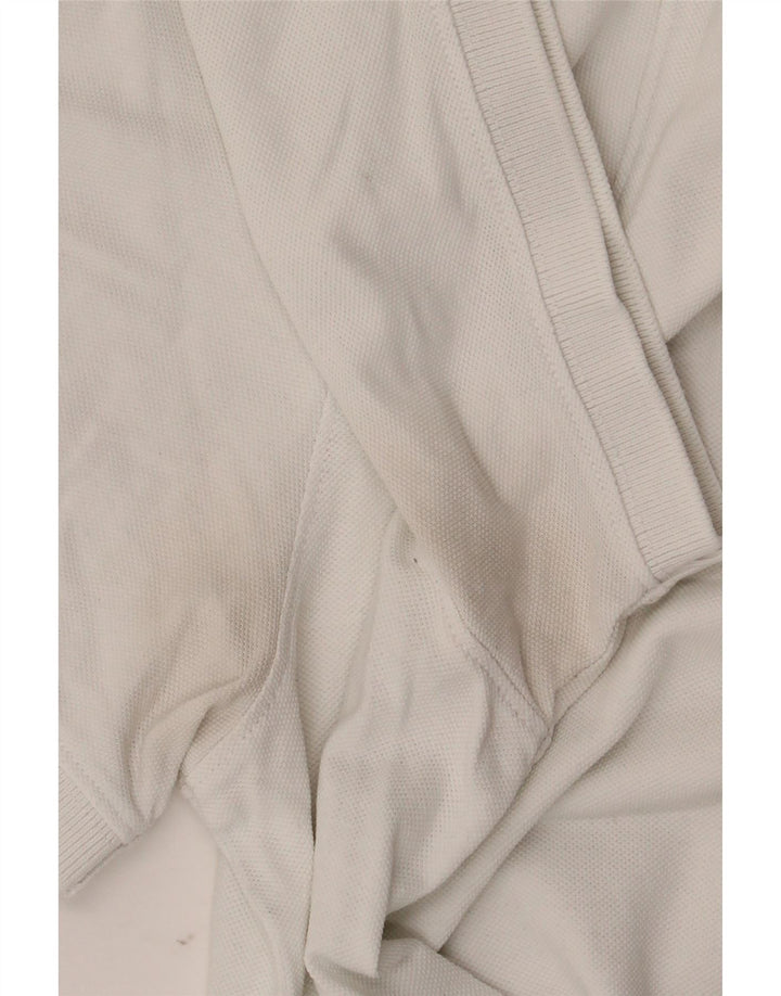 Tommy Hilfiger Herren-Poloshirt, mittelweiße Baumwolle