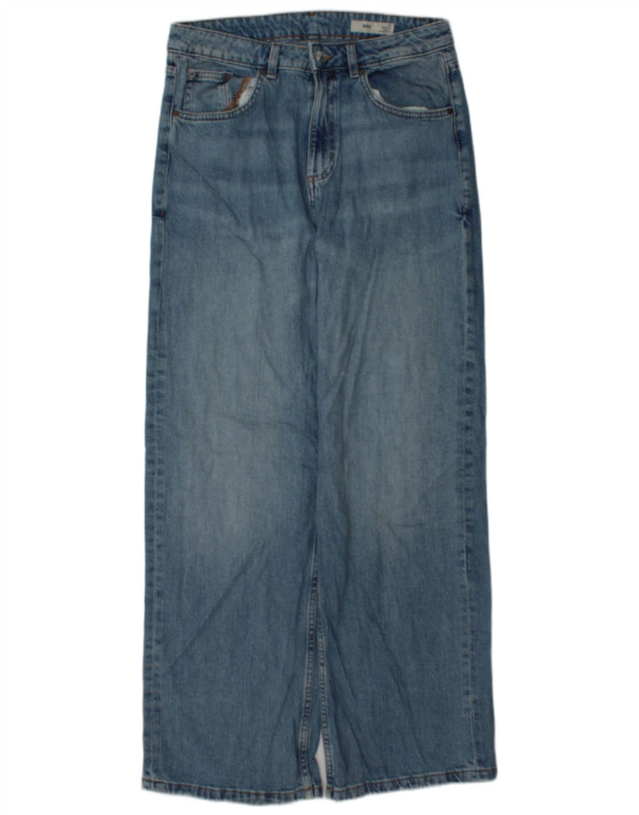Marks & Spencer Damen-Jeans mit weitem Bein, UK 12, M, W30, L30, Blau