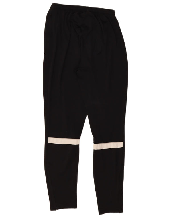 NIKE Mens Dri Fit Tracksuit Trousers Large Black Colourblock