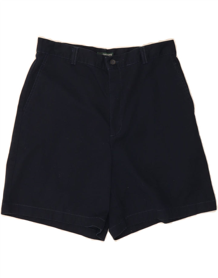 DOCKERS Womens Chino Shorts US 8 Medium W30 Navy Blue Cotton Vintage Dockers and Second-Hand Dockers from Messina Hembry 