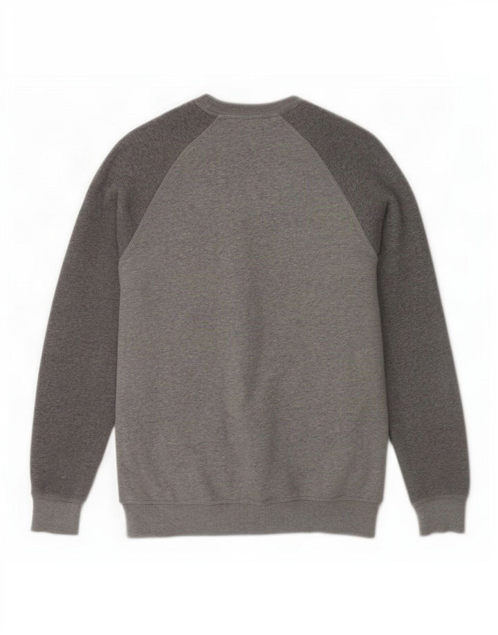 Adidas Herren Grafik-Sweatshirt-Pullover, klein, graue Baumwolle