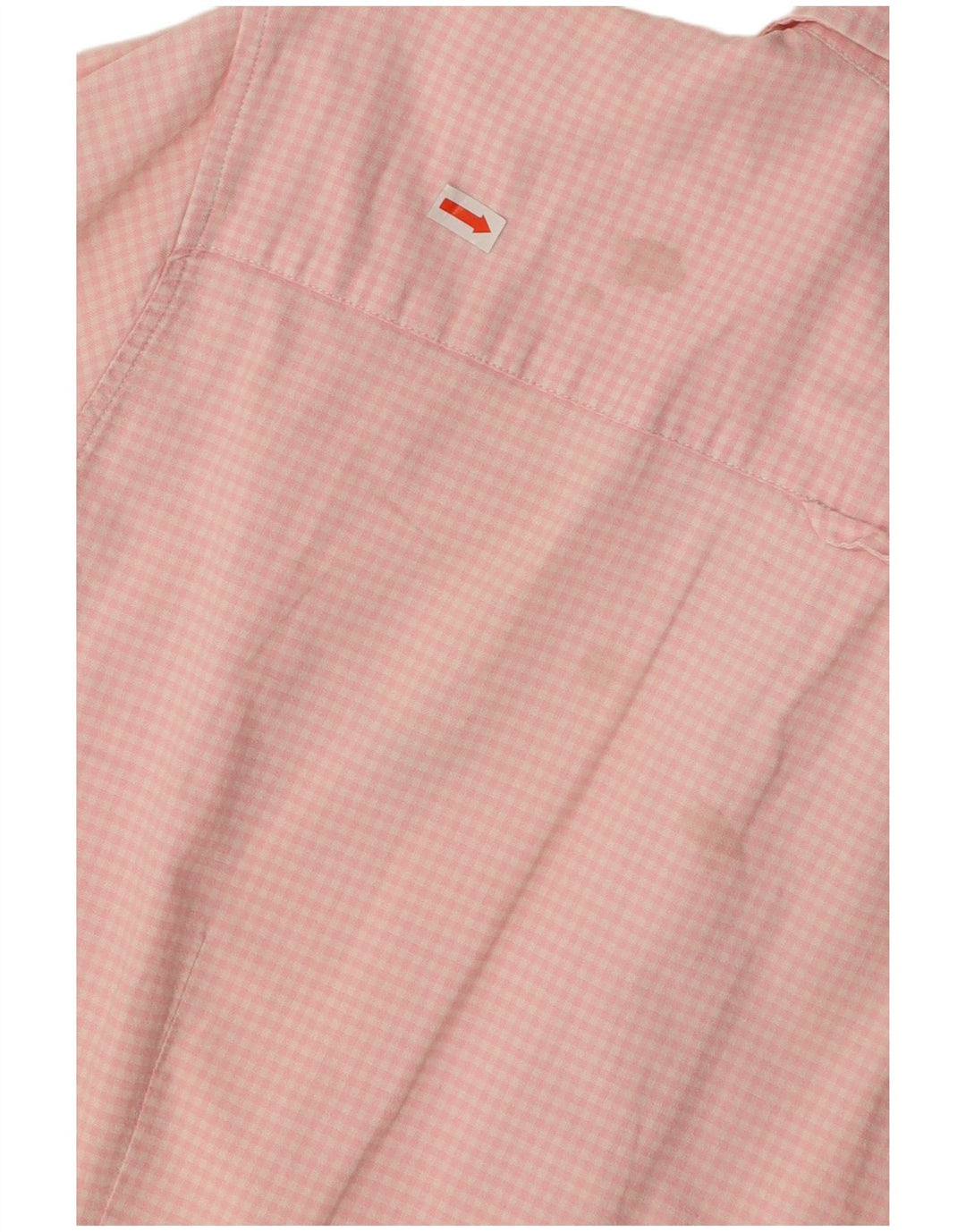 GANT Damen Kurzarmhemd UK 20 Large Pink Gingham